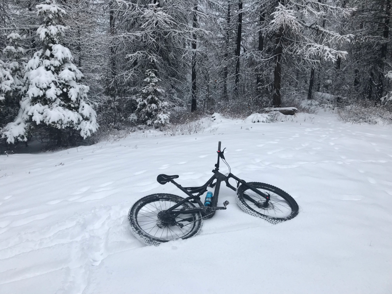 Illustration for article titled Riding your bike in snow is overrated